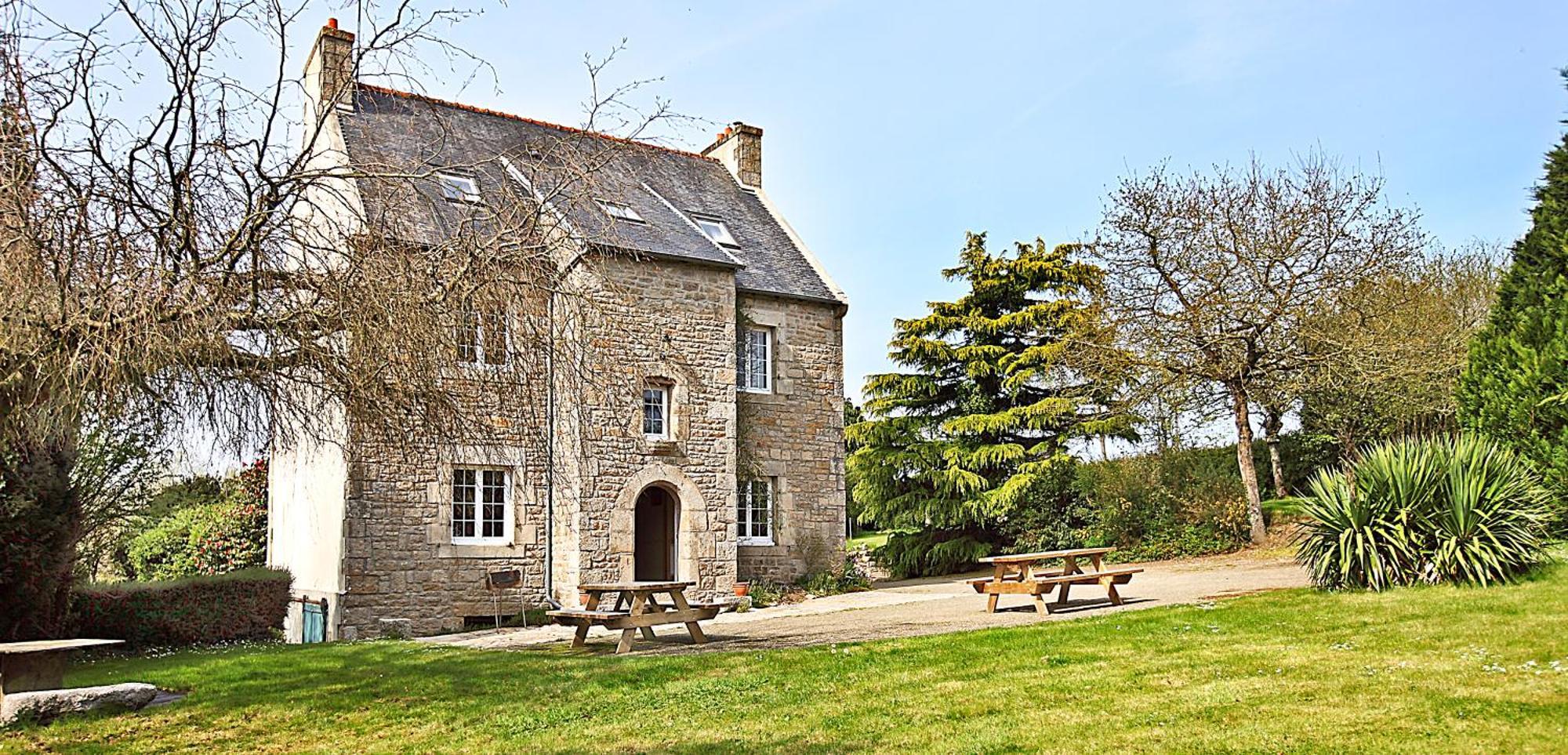 Hotel Domaine Le Puits De Jeanne Plouégat-Moysan Exterior foto
